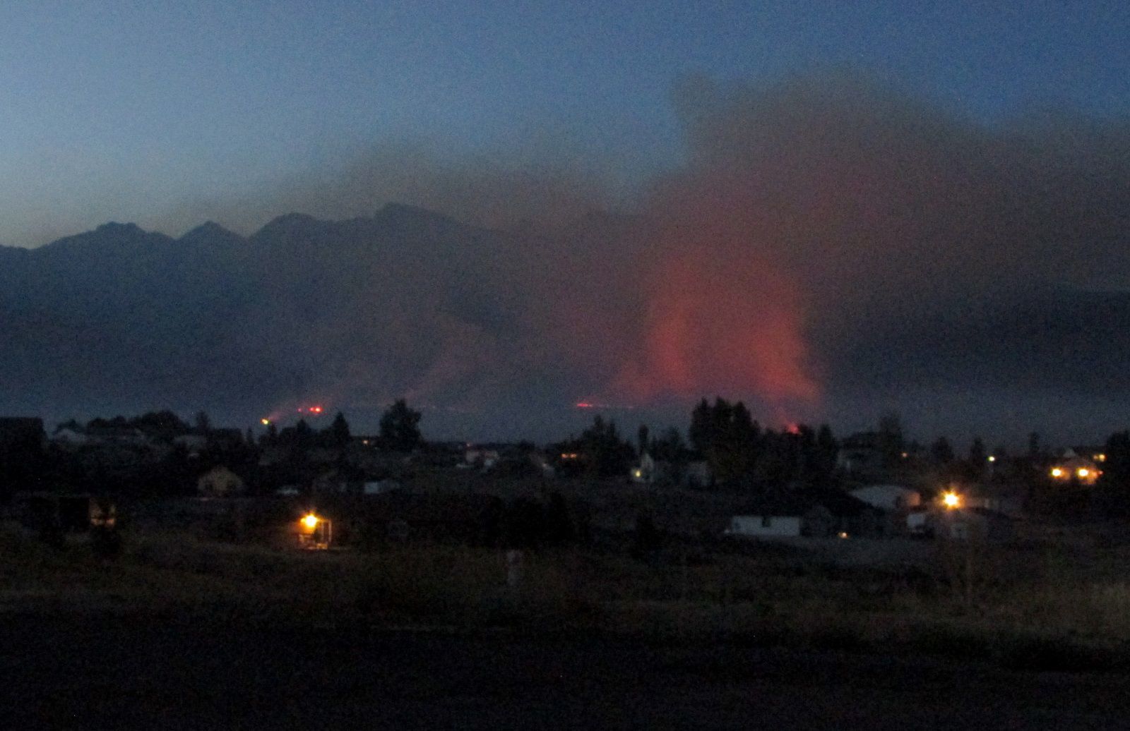 Ruby Mountains fire